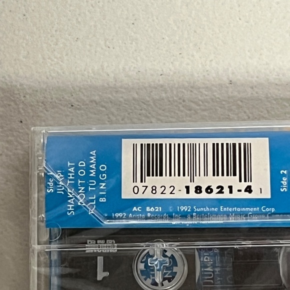 Vintage 1992 The Movement Cassette Tape Sealed LA Rave Scene Rare - Picture 3 of 7